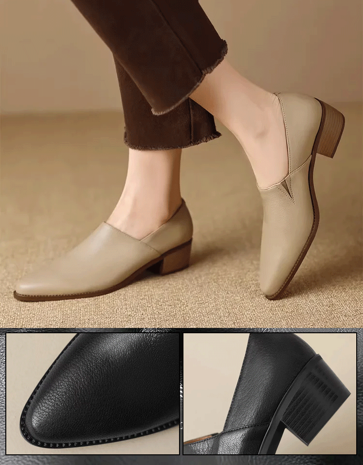 ✨ Spring/Summer Hot Sale 50% OFF 💕Women's Vintage Pointed Toe Slip-On Soft Shoes