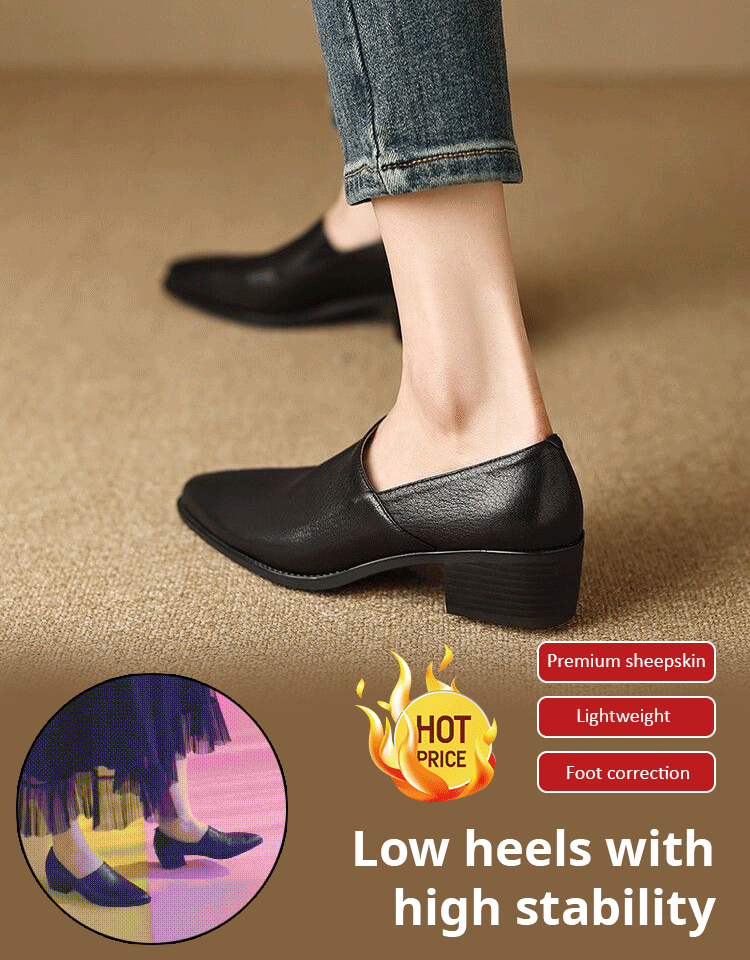 ✨ Spring/Summer Hot Sale 50% OFF 💕Women's Vintage Pointed Toe Slip-On Soft Shoes