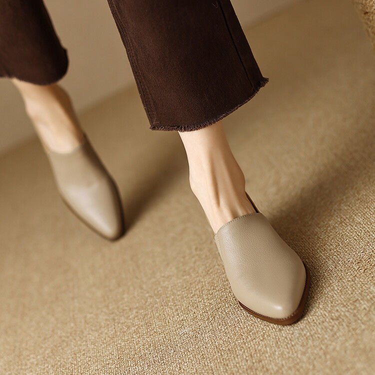 ✨ Spring/Summer Hot Sale 50% OFF 💕Women's Vintage Pointed Toe Slip-On Soft Shoes