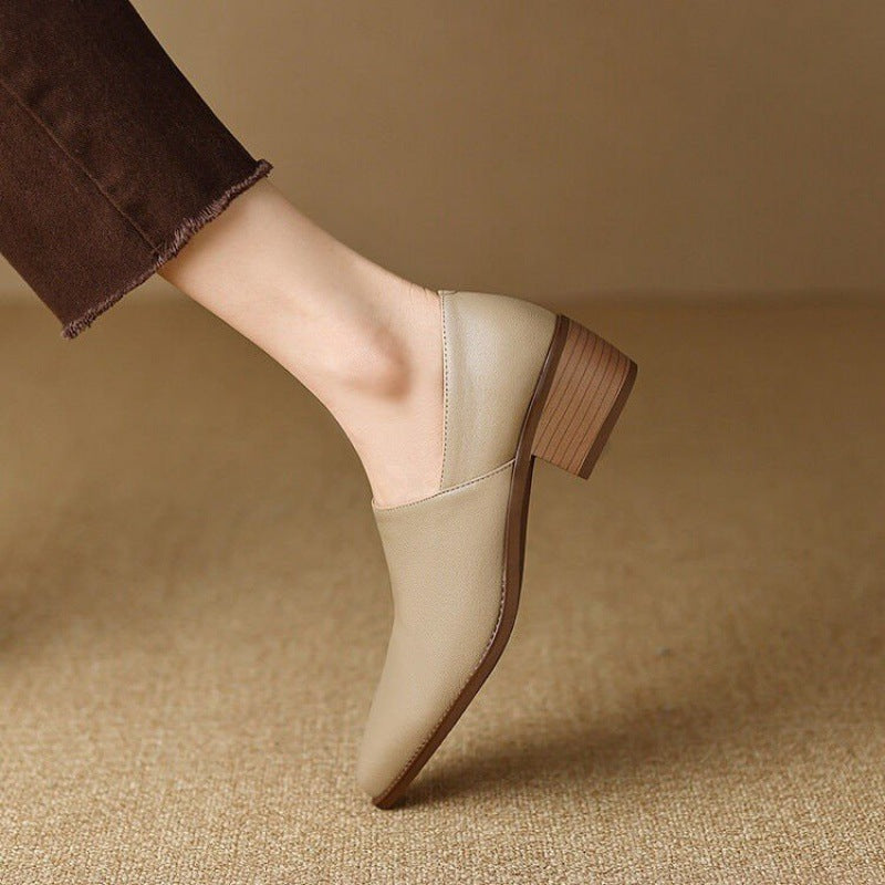 ✨ Spring/Summer Hot Sale 50% OFF 💕Women's Vintage Pointed Toe Slip-On Soft Shoes