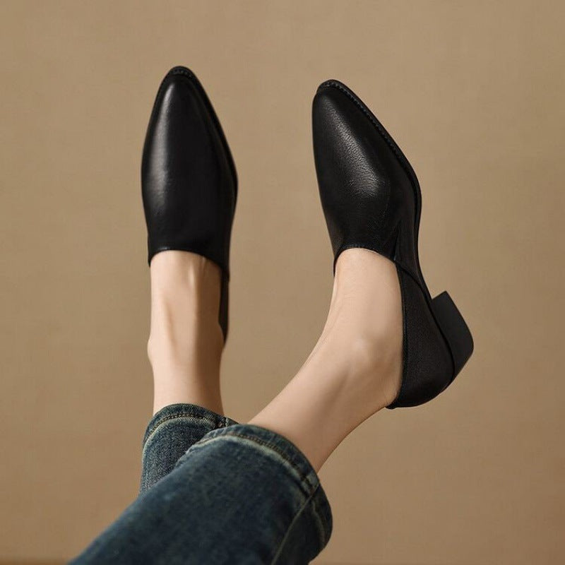 ✨ Spring/Summer Hot Sale 50% OFF 💕Women's Vintage Pointed Toe Slip-On Soft Shoes