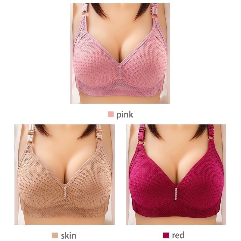 Sporty strapless plus size women's underwear