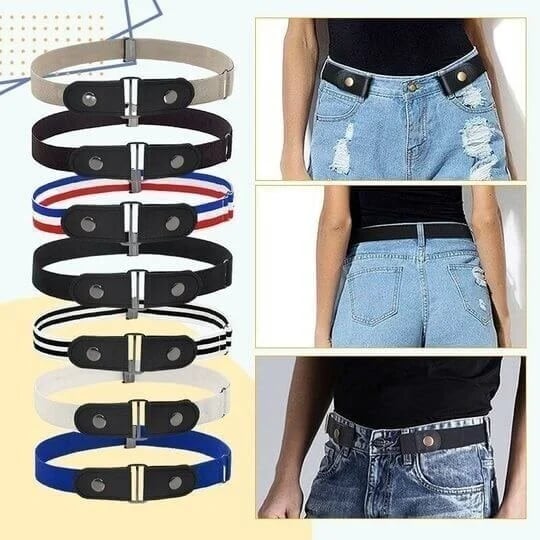 🔥🎁2024 Hot Sale🎁🔥Buckle-free Invisible Elastic Waist Belts