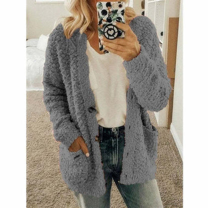 Women's Popcorn Plush Cardigan