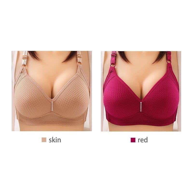 Sporty strapless plus size women's underwear