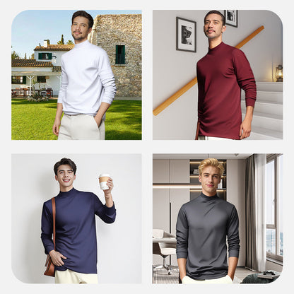 🔥New Hot Selling🔥Men's Mercerized Cotton Stretch Warm And Comfortable Base Layer shirt【40% OFF】