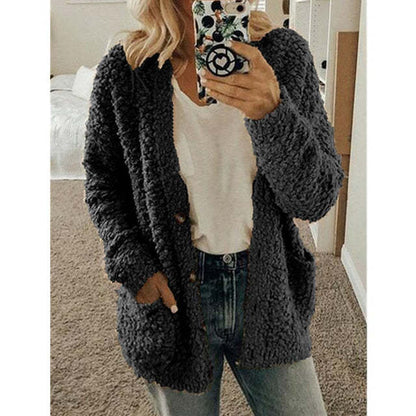 Women's Popcorn Plush Cardigan