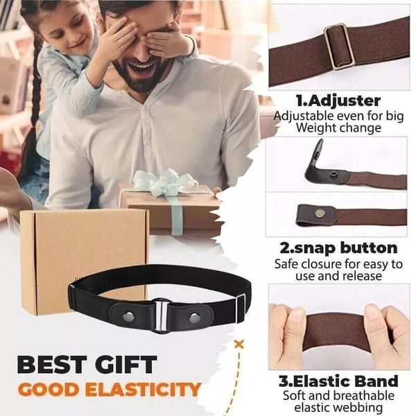 🔥🎁2024 Hot Sale🎁🔥Buckle-free Invisible Elastic Waist Belts