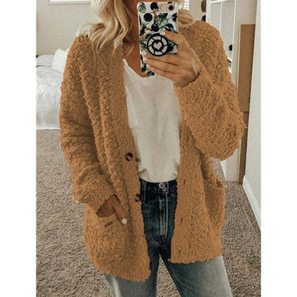 Women's Popcorn Plush Cardigan