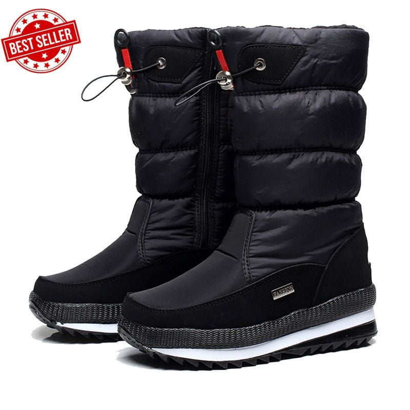 🎅Christmas Pre-sale🎁High-quality non-slip faux fur snow boots