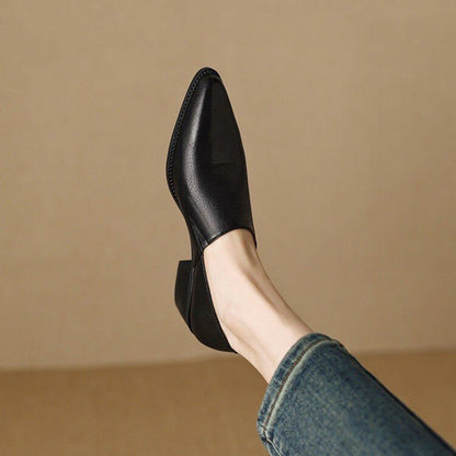 ✨ Spring/Summer Hot Sale 50% OFF 💕Women's Vintage Pointed Toe Slip-On Soft Shoes