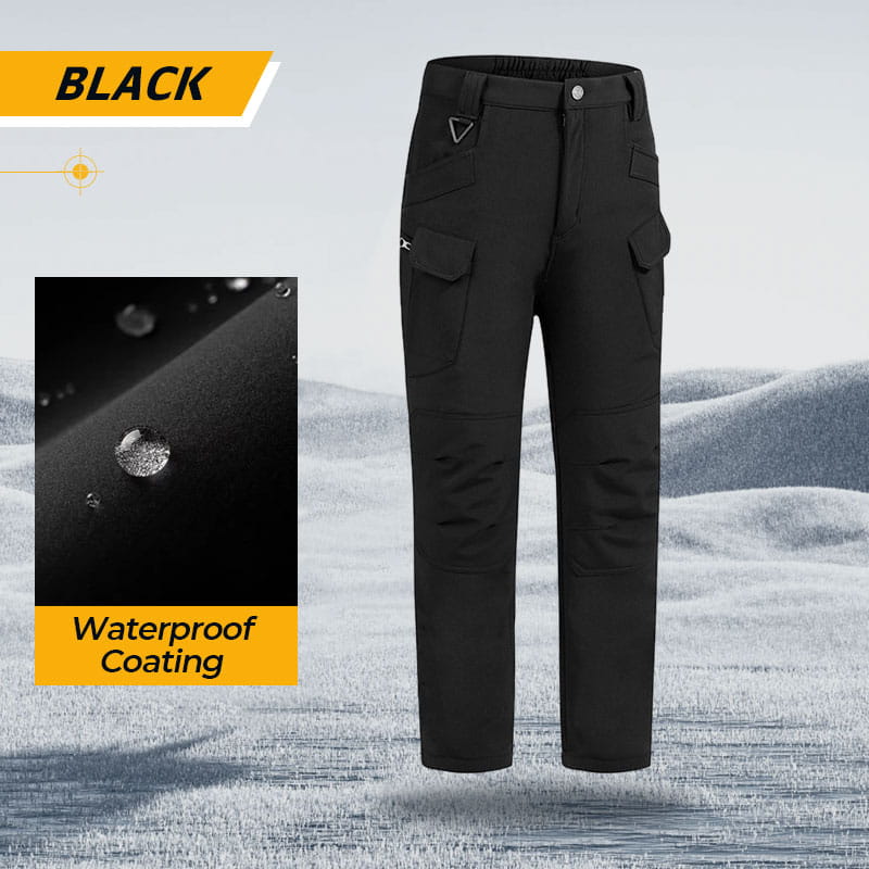 Men's Outdoor Hiking Waterproof Warm Pants