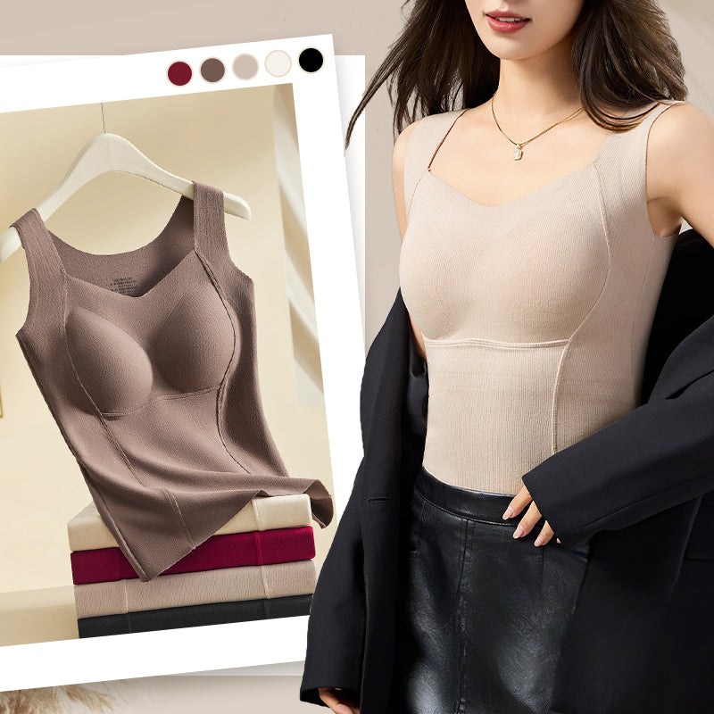 Women's Thermal Vest with Bra Pads