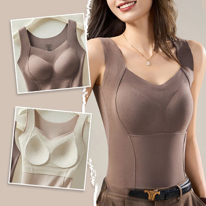 Women's Thermal Vest with Bra Pads