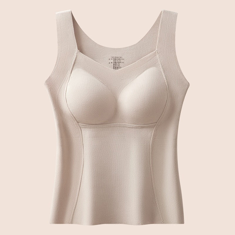 Women's Thermal Vest with Bra Pads