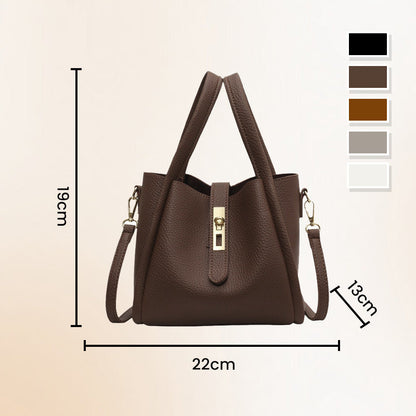 Women's Large Capacity Imitation Leather Bucket Bag
