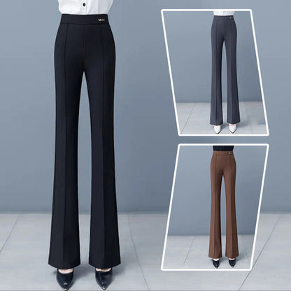 Women's High Waist Stretch Micro-Flare Casual Pants（50% OFF）