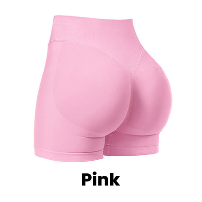 High-Waisted Quick-Dry Yoga & Cycling Shorts