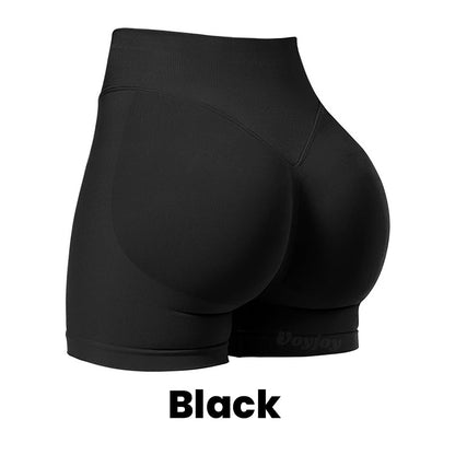 High-Waisted Quick-Dry Yoga & Cycling Shorts