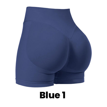 High-Waisted Quick-Dry Yoga & Cycling Shorts