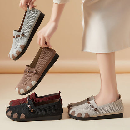 🔥Today 50% off🔥Women's Flat Soft Sole Shallow Mouth Slip-on Casual Shoes