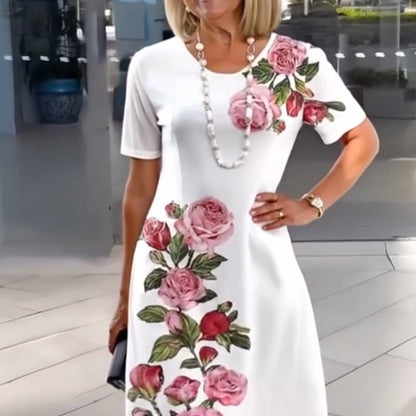 🌸Spring Specials💐 Rose Bloom Short Sleeve Dress